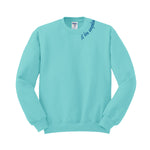 Junior League of Los Angeles Crewneck Sweatshirt - JL Los Angeles Stitched Neck Logo