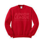 Junior League Crewneck Sweatshirt - Puff Print - JUNIOR LEAGUE GREENVILLE