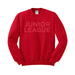 Junior League of Seattle Crewneck Sweatshirt - Puff Print - JUNIOR LEAGUE SEATTLE