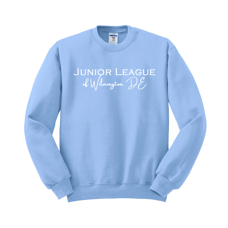 Junior League of Wilmington Crewneck Sweatshirt - JL Wilmington Script Logo