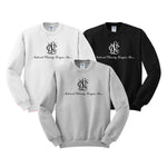 National Charity League Crewneck Sweatshirt - NCL Logo in Black