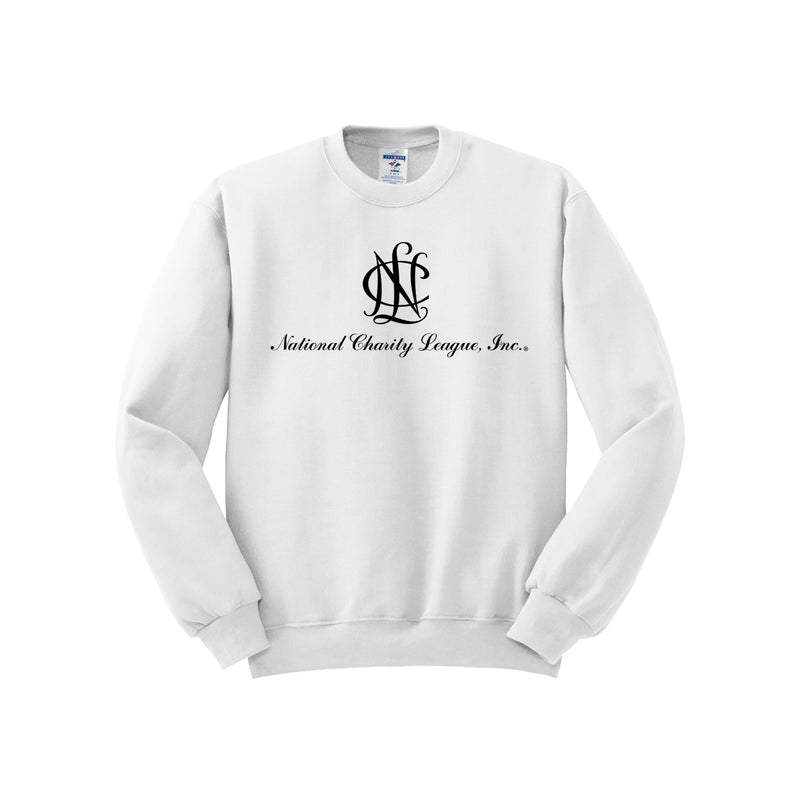 National Charity League Crewneck Sweatshirt - NCL Logo in Black