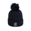 National Charity League Montage Pom Cuffed Beanie - NCL Cable Knit Hat