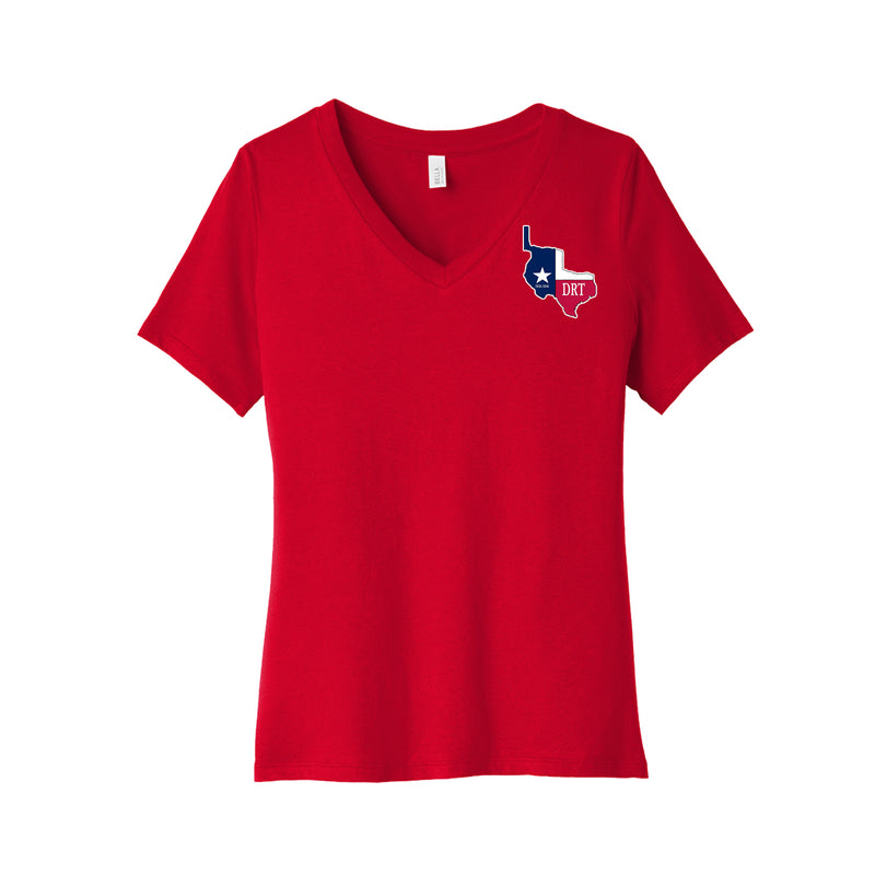 Daughters of the Republic of Texas - V-Neck T-Shirt