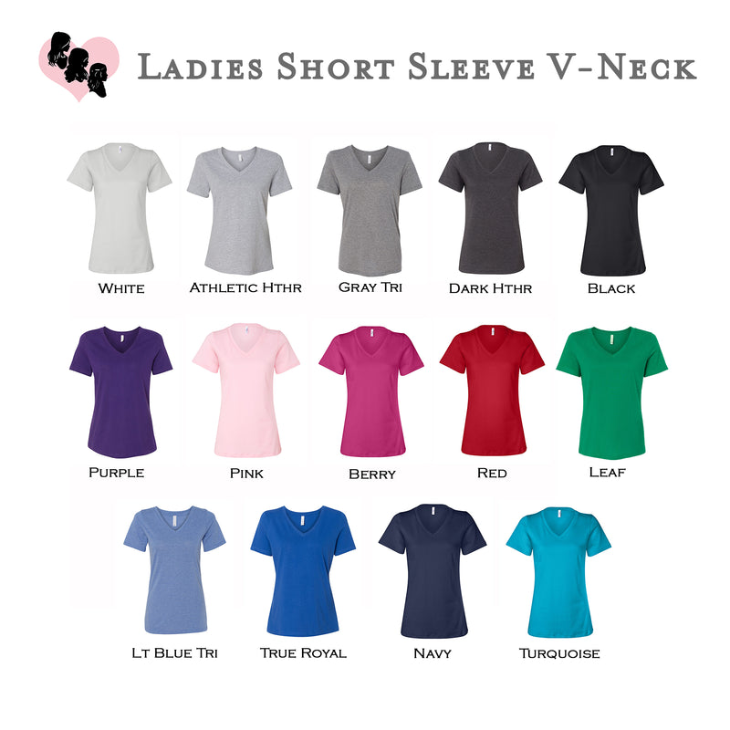 Junior League of Greenwich V-Neck T-Shirt - Greenwich Logo Tee