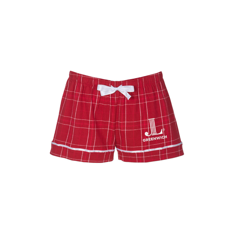 Junior League of Greenwich Flannel Boxers - JL Icon Greenwich Shorts