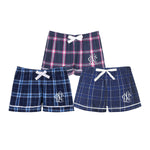 National Charity League Flannel Boxers - NCL Plaid Boxer Shorts