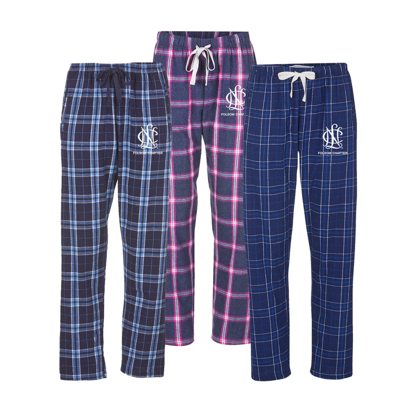National Charity League Ladies Flannel Pants - NCL Folsom Chapter