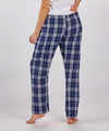 Bluebonnet NCL Ladies Flannel Pants -  Navy and White