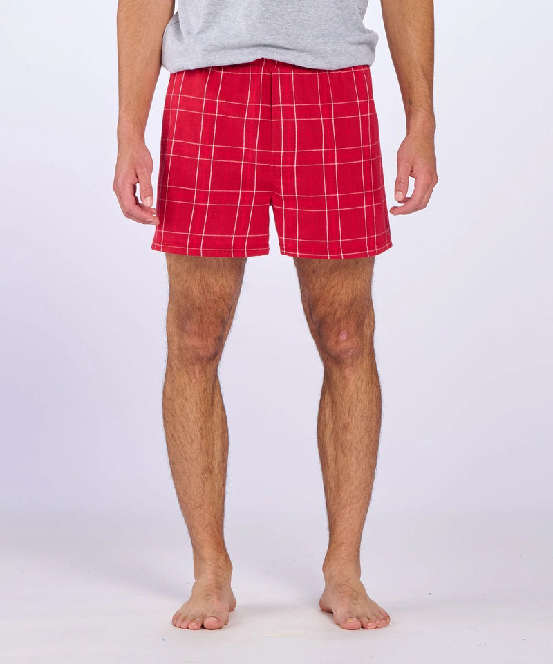 University of South Alabama Flannel Boxers - Men's Pajama Bottoms - JAGS Logo