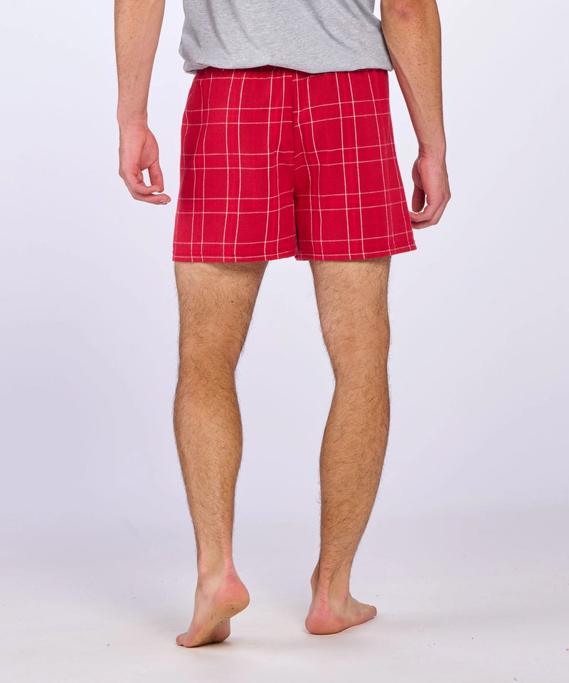 University of South Alabama Flannel Boxers - Men's Pajama Bottoms - JAGS Logo
