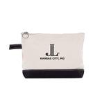 Junior League of Kansas City, MO Cosmetic Bag - JL Icon Canvas Pouch