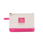 Junior League of Greenville Cosmetic Bag - JLG Logo