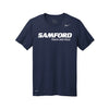 Samford University Sport Specific Nike Legend Tee - Navy Short Sleeve