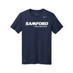 Samford University Sport Specific Nike Legend Tee - Navy Short Sleeve