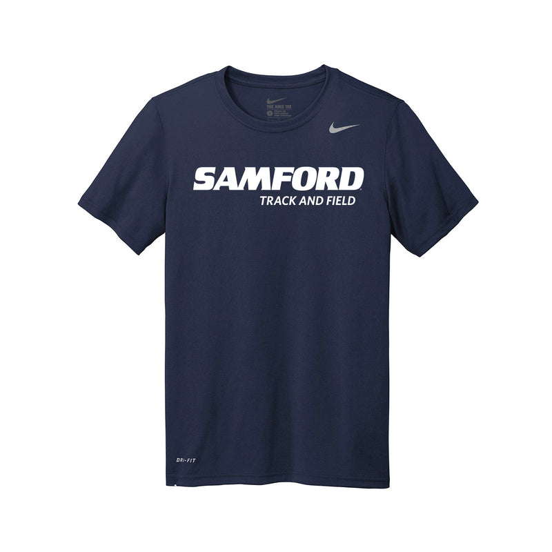 Samford University Sport Specific Nike Legend Tee - Navy Short Sleeve