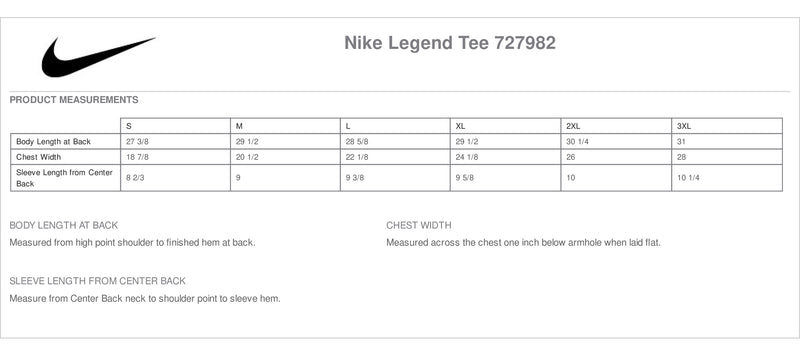 Samford University Sport Specific Nike Legend Tee - Navy Short Sleeve