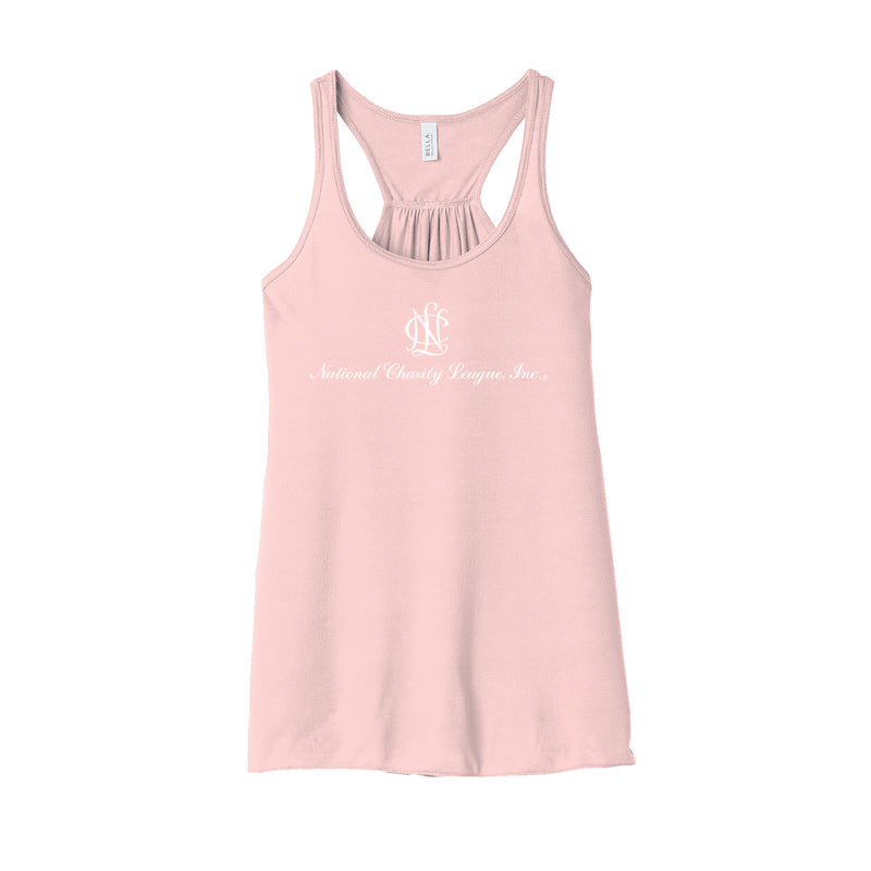 National Charity League Flowy Racerback Tank - NCL Logo Tank