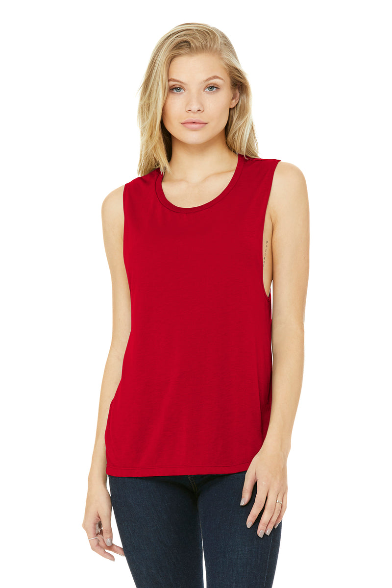 Junior League of Greenwich Flowy Scoop Neck Tank - JL Icon Greenwich