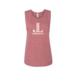 Junior League of Greenwich Flowy Scoop Neck Tank - JL Icon Greenwich