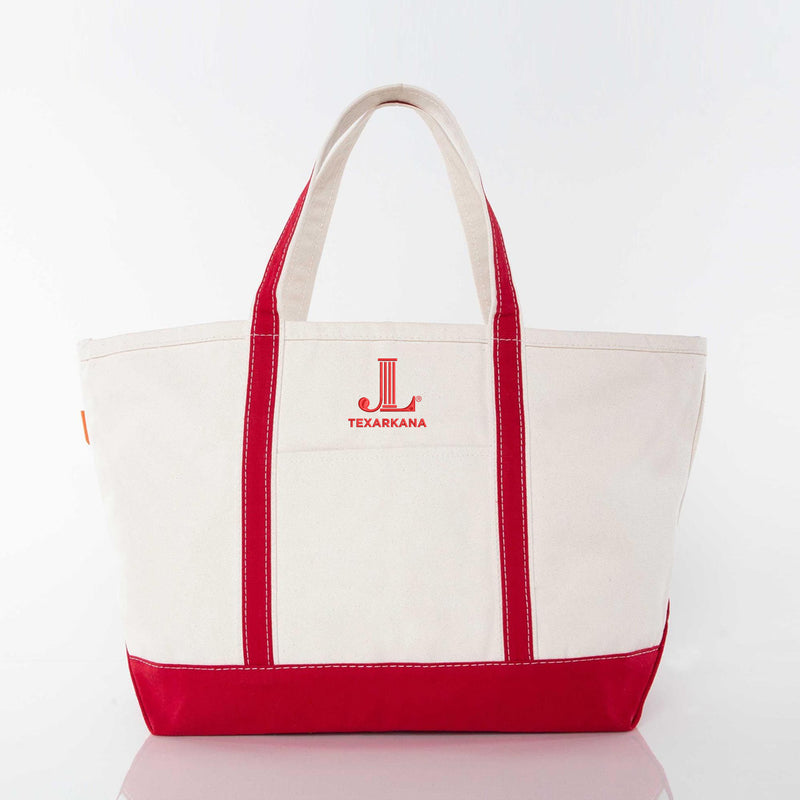 Junior League of Texarkana Canvas Tote - JL Icon Texarkana