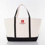 Junior League of Madison Large Canvas Tote - Logo