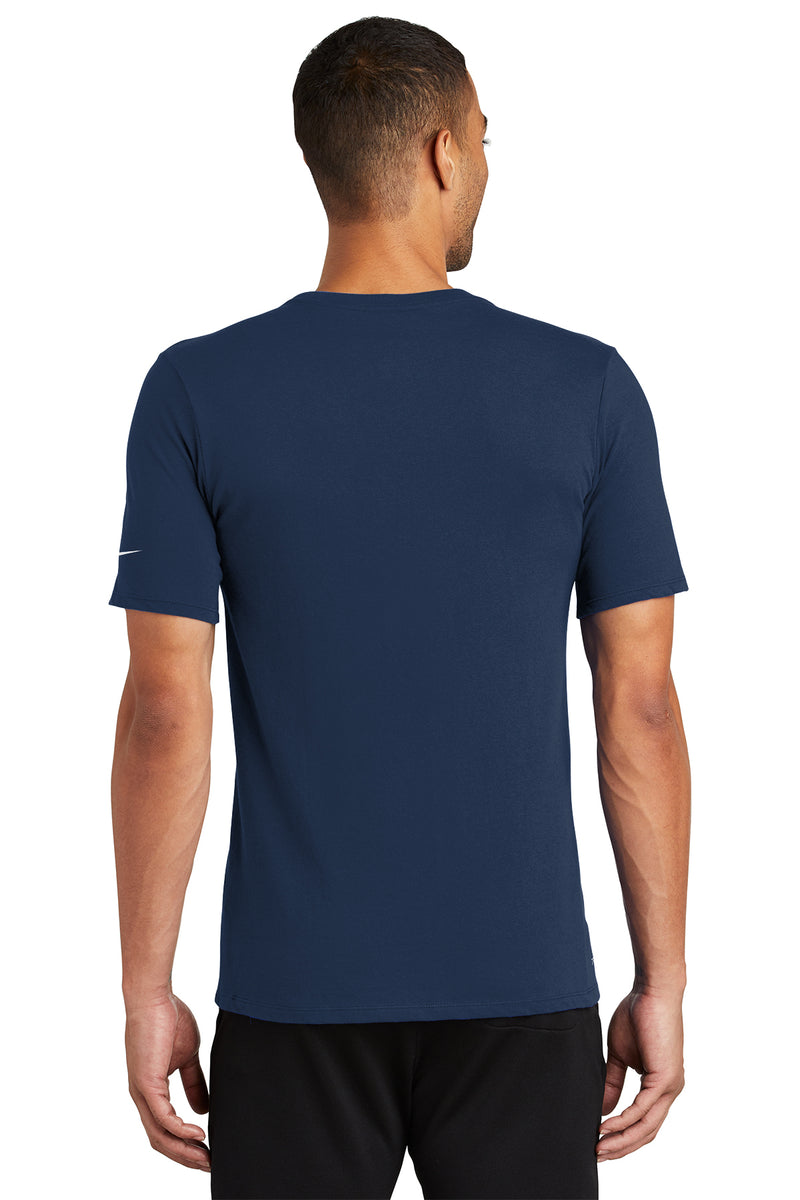 Samford Bulldog Nike Cotton Poly Tshirt