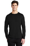 Troy University Sports Performance Long Sleeve T-Shirt - Choice of Sport - Black