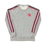 University of Houston Striped Crewneck Sweatshirt