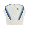 National Charity League Striped Crewneck Luxe Fleece Sweatshirt - NCL Manhattan-Hermosa Chapter