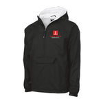 Junior League of Greenwich Lined Windbreaker Anorak - JL Greenwich Logo
