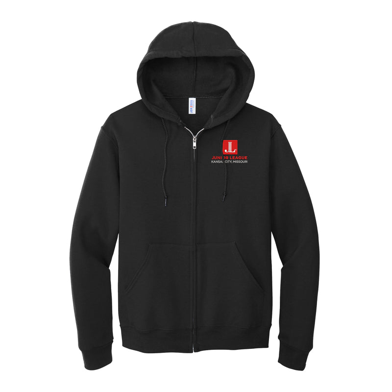 Junior League of Kansas City, MO Full Zip Hooded Sweatshirt