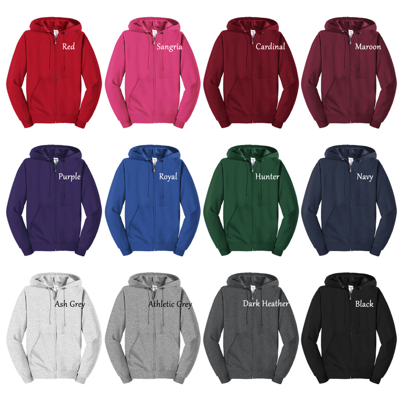 FFA State Icon Full Zip Hoodie - Mississippi