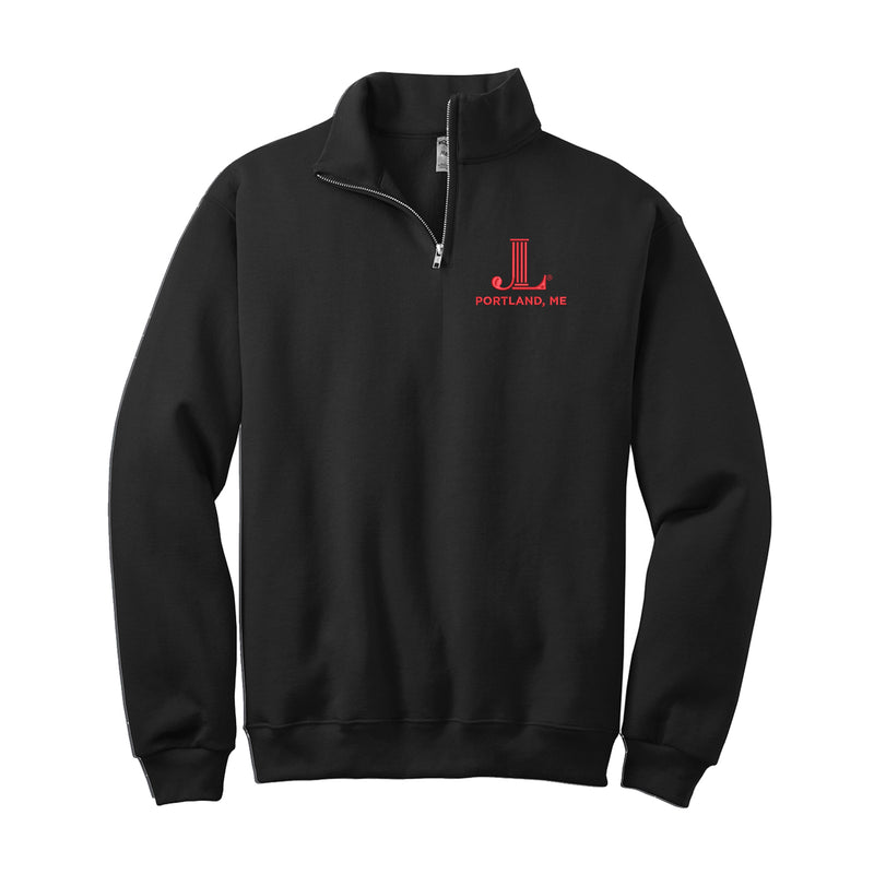 Junior League of Portland Maine - Quarter Zip Pullover Sweatshirt