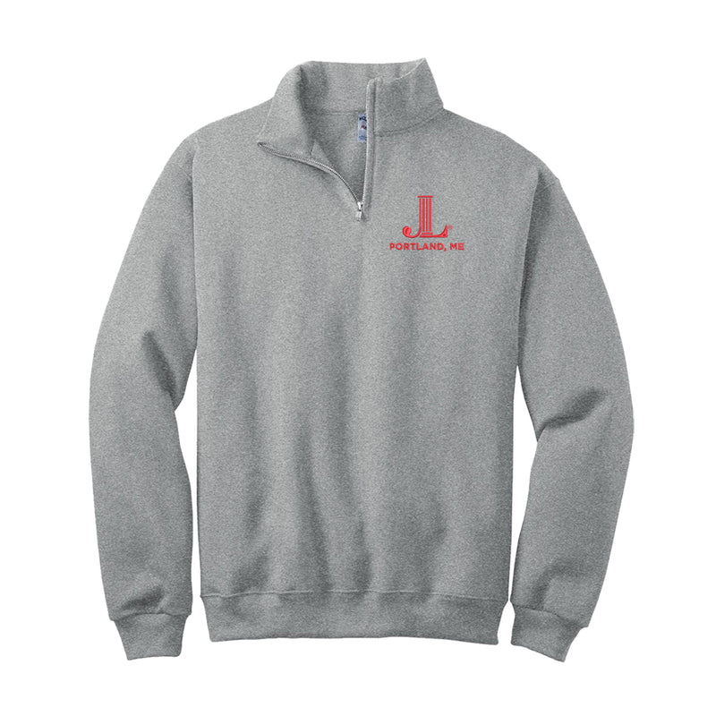 Junior League of Portland Maine - Quarter Zip Pullover Sweatshirt