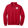 Junior League of Greenville Quarter Zip Pullover - JLG Logo