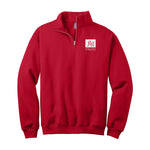 Junior League of Greenville Quarter Zip Pullover - JLG Logo