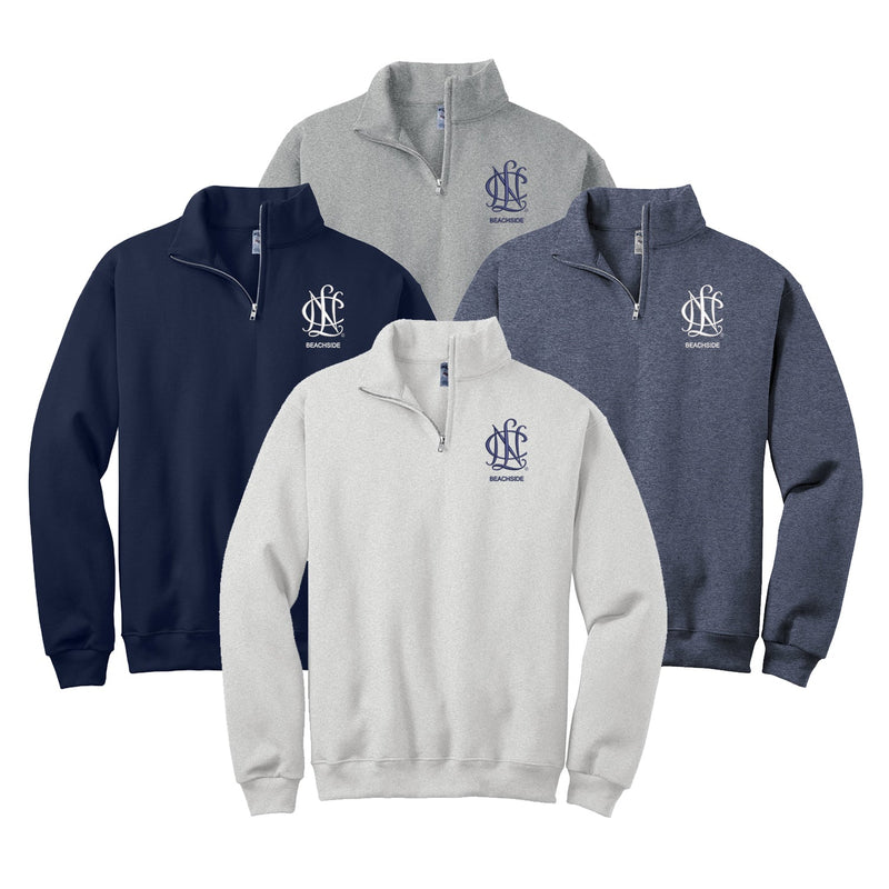 National Charity League Quarter Zip Pullover - NCL Beachside Chapter