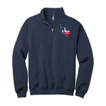 Daughters of the Republic of Texas - Quarter Zip Pullover Sweatshirt