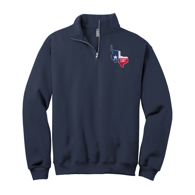 Daughters of the Republic of Texas - Quarter Zip Pullover Sweatshirt