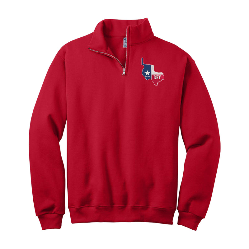 Daughters of the Republic of Texas - Quarter Zip Pullover Sweatshirt