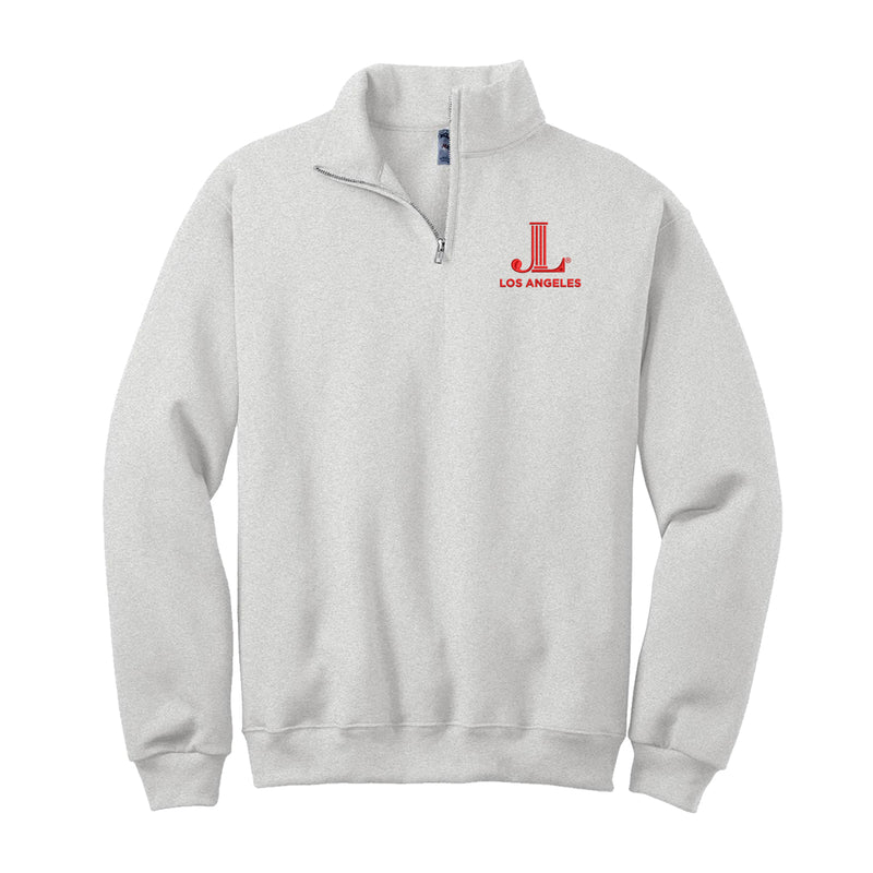 Junior League of Los Angeles Quarter Zip Pullover - JL Icon Logo