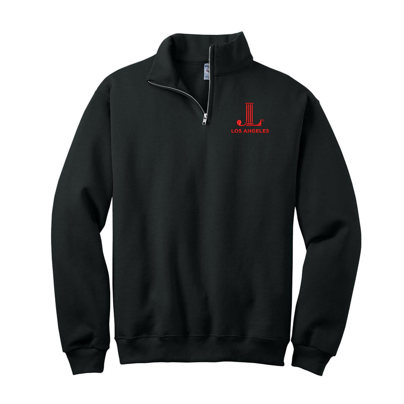 Junior League of Los Angeles Quarter Zip Pullover - JL Icon Logo