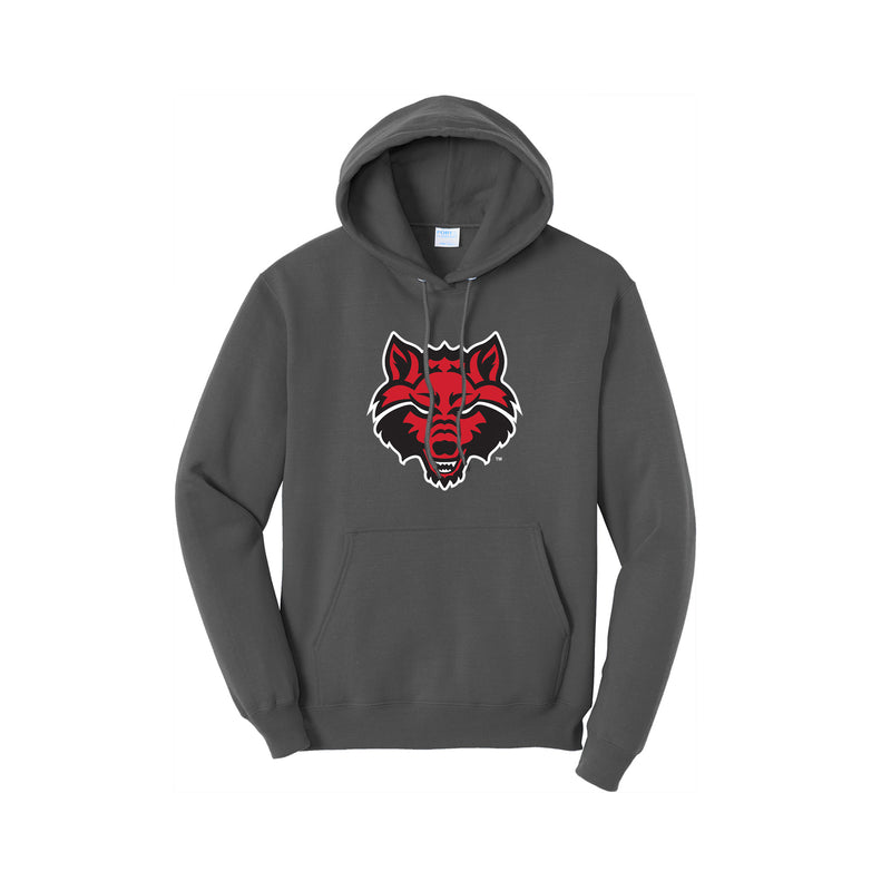 Arkansas State University Hooded Sweatshirt - Wolf Logo Hoodie