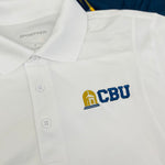 California Baptist University Shield Performance Polo - Short Sleeve