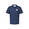 University of South Alabama Adidas Diamond Dot Print Polo - Jaguar Logo