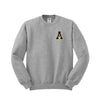 Appalachian State University Crewneck Sweatshirt Embroidered with A Logo