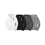 Appalachian State University Full Zip Hoodie with Embroidered Logo