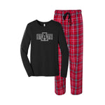Arkansas State University Flannel Pajama Set - Unisex