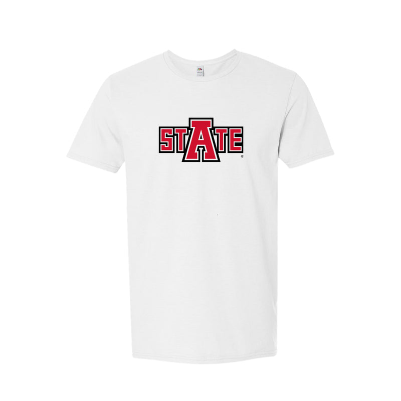 Arkansas State University Short Sleeve T-Shirt - State Logo